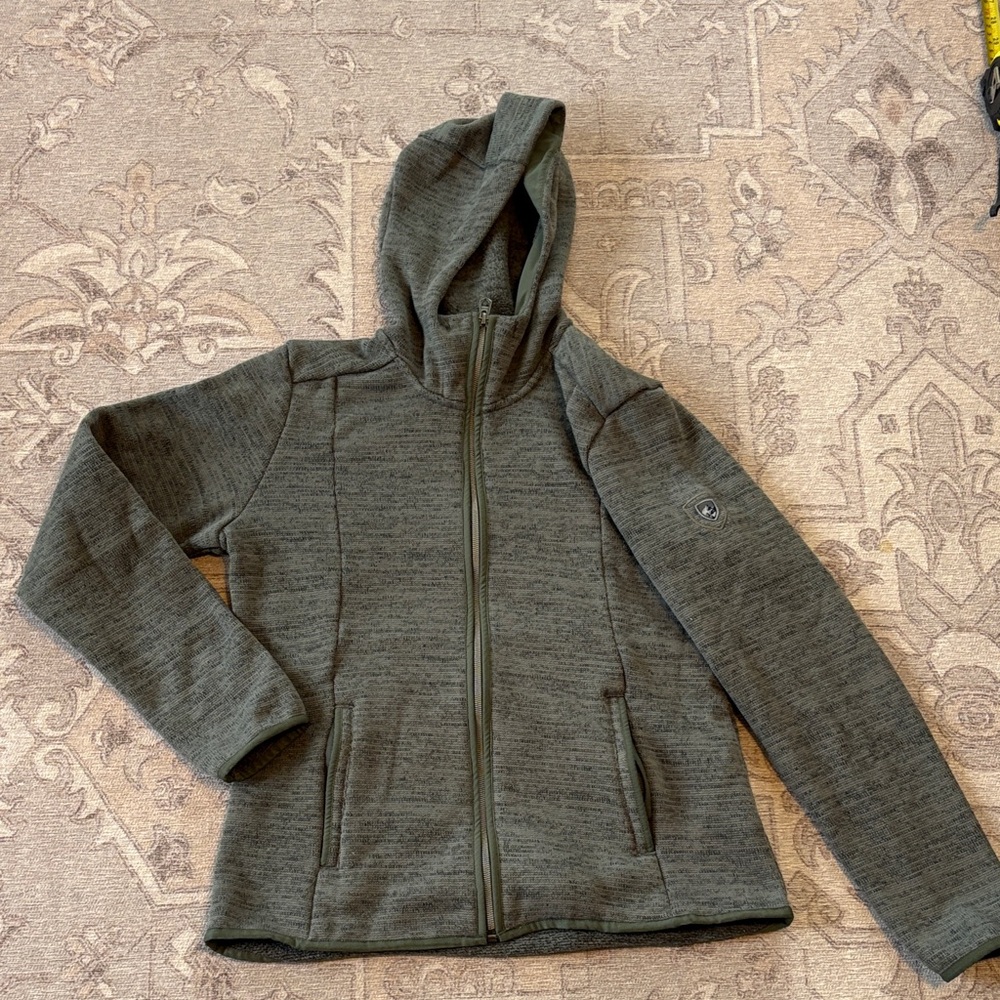 Kuhl Green Full-Zip Hoodie